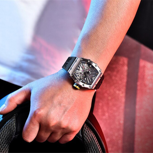 Часы мужские Pagani Design PD-1738 Silver-Black-1